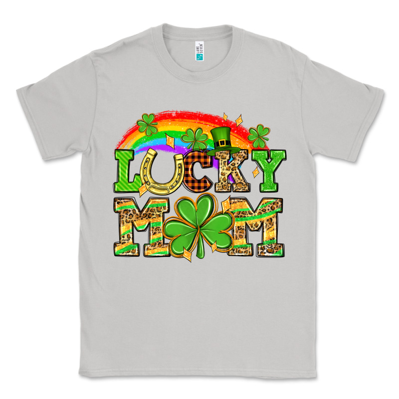 One Lucky Mom St. Patricks Day Classic Tee by Neo Western | Teevron