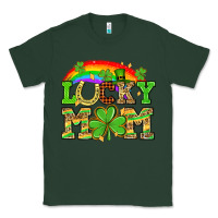 Sports Green One lucky mom St. Patricks Day Classic Tee - Neo Western