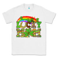 White One lucky mom St. Patricks Day Classic Tee - Neo Western