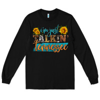 Black i'm just talking tennessee Long Sleeve Tee - HRA Design Shop