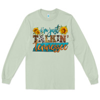 Matcha i'm just talking tennessee Long Sleeve Tee - HRA Design Shop