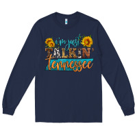 Navy i'm just talking tennessee Long Sleeve Tee - HRA Design Shop