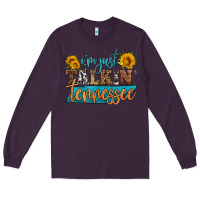 Plum i'm just talking tennessee Long Sleeve Tee - HRA Design Shop