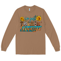 Toasted Coconut i'm just talking tennessee Long Sleeve Tee - HRA Design Shop