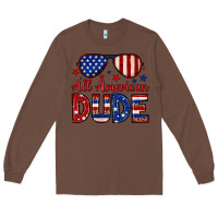 Chestnut All American dude Long Sleeve Tee - Neo Western