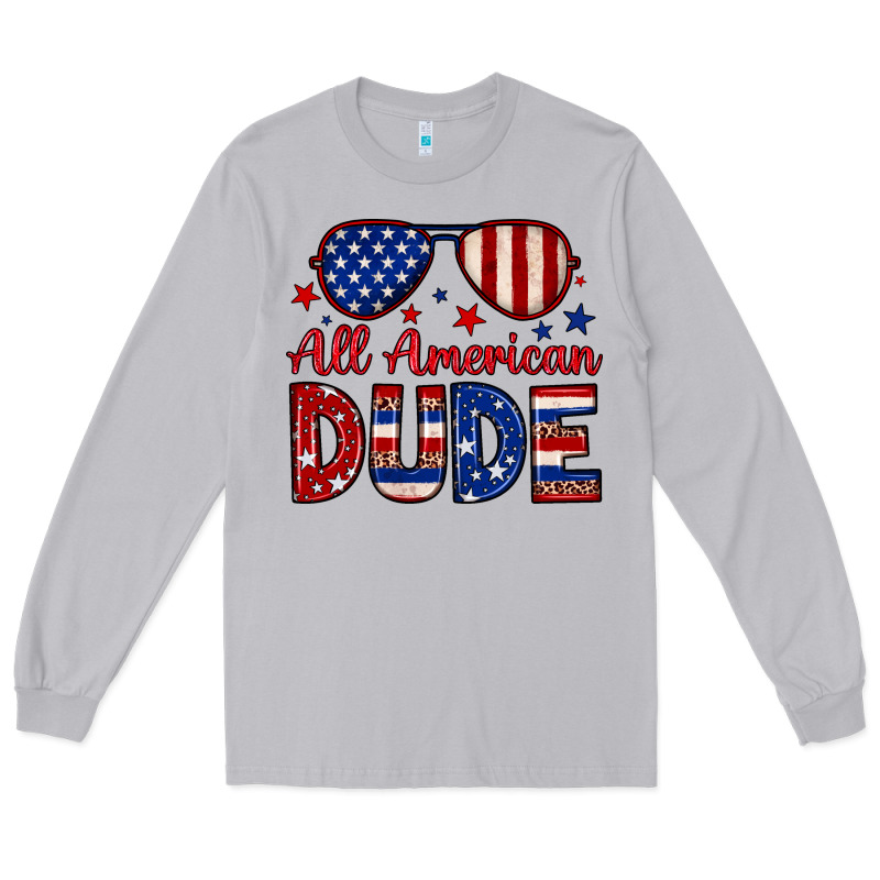 All American Dude Long Sleeve Tee by Neo Western | Teevron