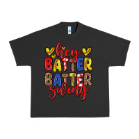 Pigment Black hey batter batter swing softball Urban Heavy Tee - Zillion Design Studio