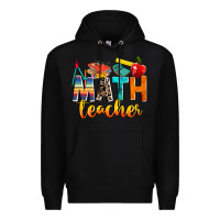 Black math teacher Premium Hoodie - NancyCooperArtShop