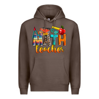 Coffee math teacher Premium Hoodie - NancyCooperArtShop