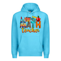 Ocean Blue math teacher Premium Hoodie - NancyCooperArtShop