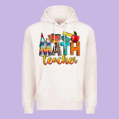 Math Teacher Premium Hoodie Designed By Nancycooperartshop