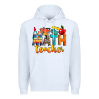 White math teacher Premium Hoodie - NancyCooperArtShop
