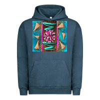 Pigment Midnight Navy cheer mom Urban Hoodie - LillyAllenDesigns
