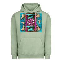 Pigment Oil Green cheer mom Urban Hoodie - LillyAllenDesigns