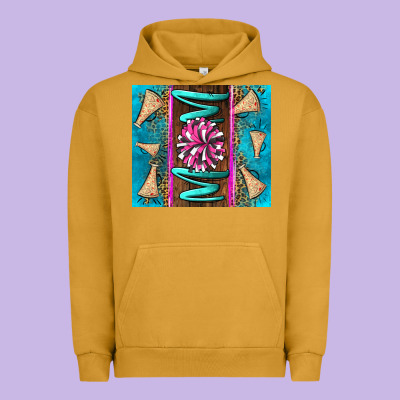 Cheer Mom Urban Hoodie Designed By Lillyallendesigns