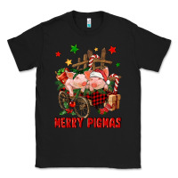 Black merry pig mas Classic Tee - FaDigitalArtStudio