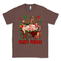 Chestnut merry pig mas Classic Tee - FaDigitalArtStudio