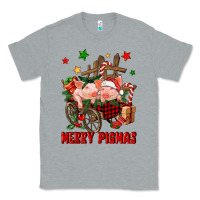 Heather Grey merry pig mas Classic Tee - FaDigitalArtStudio