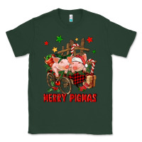 Sports Green merry pig mas Classic Tee - FaDigitalArtStudio