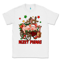 White merry pig mas Classic Tee - FaDigitalArtStudio