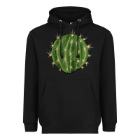 Black cactus Heavyweight Hoodie - BarkalooDesign