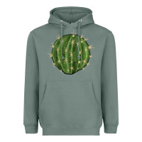 Sage cactus Heavyweight Hoodie - BarkalooDesign