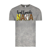 Cloud Rock ballpark nana with leopard Vintage Tee - texasbilliewilder