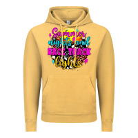Vintage Mustard summer nights and race track lights Vintage Hoodie - JahusDesignShop