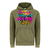 Vintage Olive summer nights and race track lights Vintage Hoodie - JahusDesignShop