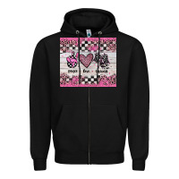 Black peace love racing Zipper Hoodie - JahusDesignShop
