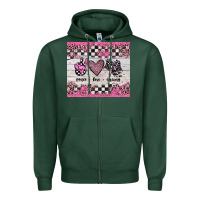 Sports Green peace love racing Zipper Hoodie - JahusDesignShop