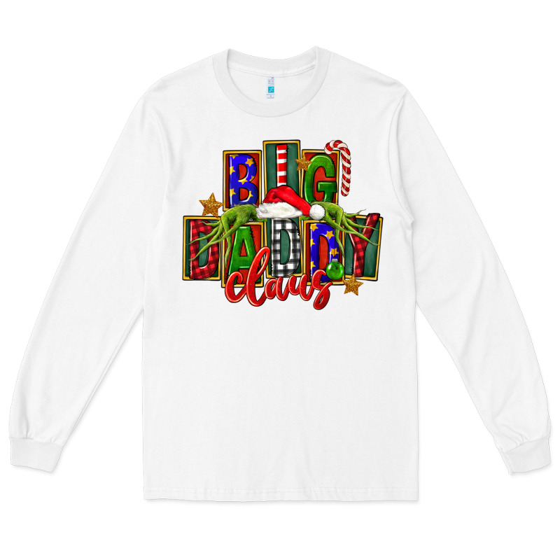 Christmas Big Daddy Claus Long Sleeve Tee by FaDigitalArtStudio | Teevron