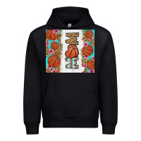 Black basketball mom Urban Hoodie - LillyAllenDesigns
