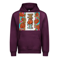 Mauve Wine basketball mom Urban Hoodie - LillyAllenDesigns