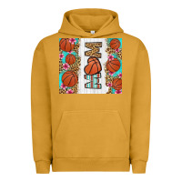 Pigment Peanut Butter basketball mom Urban Hoodie - LillyAllenDesigns