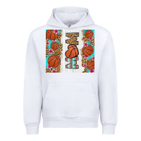 White basketball mom Urban Hoodie - LillyAllenDesigns