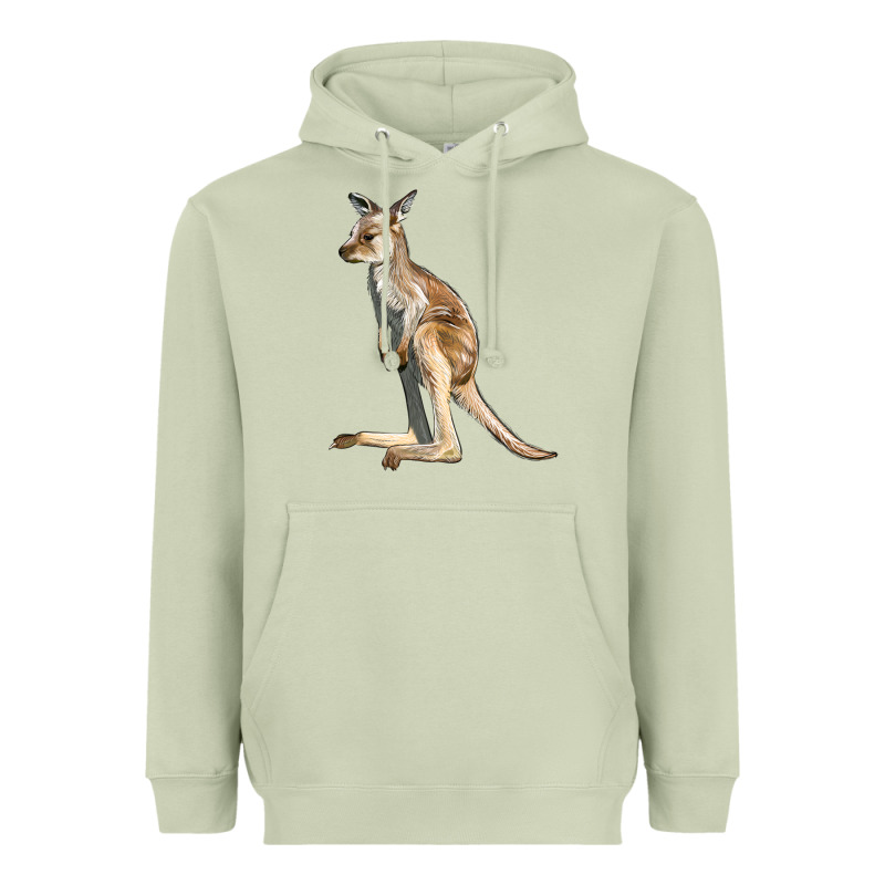 Baby Kangaroo Heavyweight Hoodie by LillyAllenDesigns | Teevron