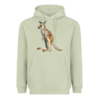 Matcha baby kangaroo Heavyweight Hoodie - LillyAllenDesigns