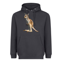 Smoke baby kangaroo Heavyweight Hoodie - LillyAllenDesigns