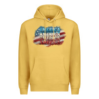 Antique Gold America america Premium Hoodie - NancyCooperArtShop