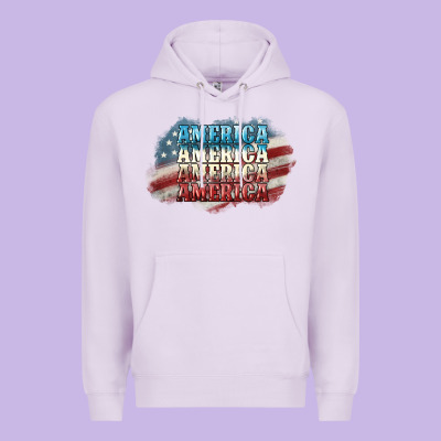 America America Premium Hoodie Designed By Nancycooperartshop