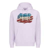 Lilac America america Premium Hoodie - NancyCooperArtShop