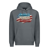 Rock America america Premium Hoodie - NancyCooperArtShop