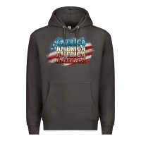 Smoke America america Premium Hoodie - NancyCooperArtShop
