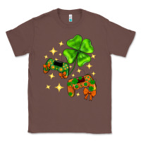 Chestnut St. Patrick's Day with game control and clover Classic Tee - Neo Western