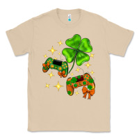 Mushroom St. Patrick's Day with game control and clover Classic Tee - Neo Western