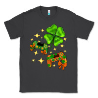 Smoke St. Patrick's Day with game control and clover Classic Tee - Neo Western
