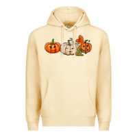 Pina Colada pumpkins face Premium Hoodie - AdoDesignShop