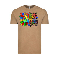 Vintage Coffee always unique totally intelligent sometimes myster Vintage Tee - Zillion Design Studio