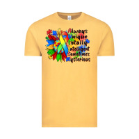 Vintage Mustard always unique totally intelligent sometimes myster Vintage Tee - Zillion Design Studio